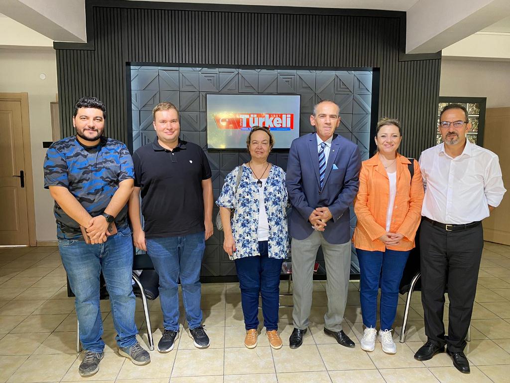 DEREAĞZI'NDAN TÜRKELİ GAZETESİ'NE ZİYARET