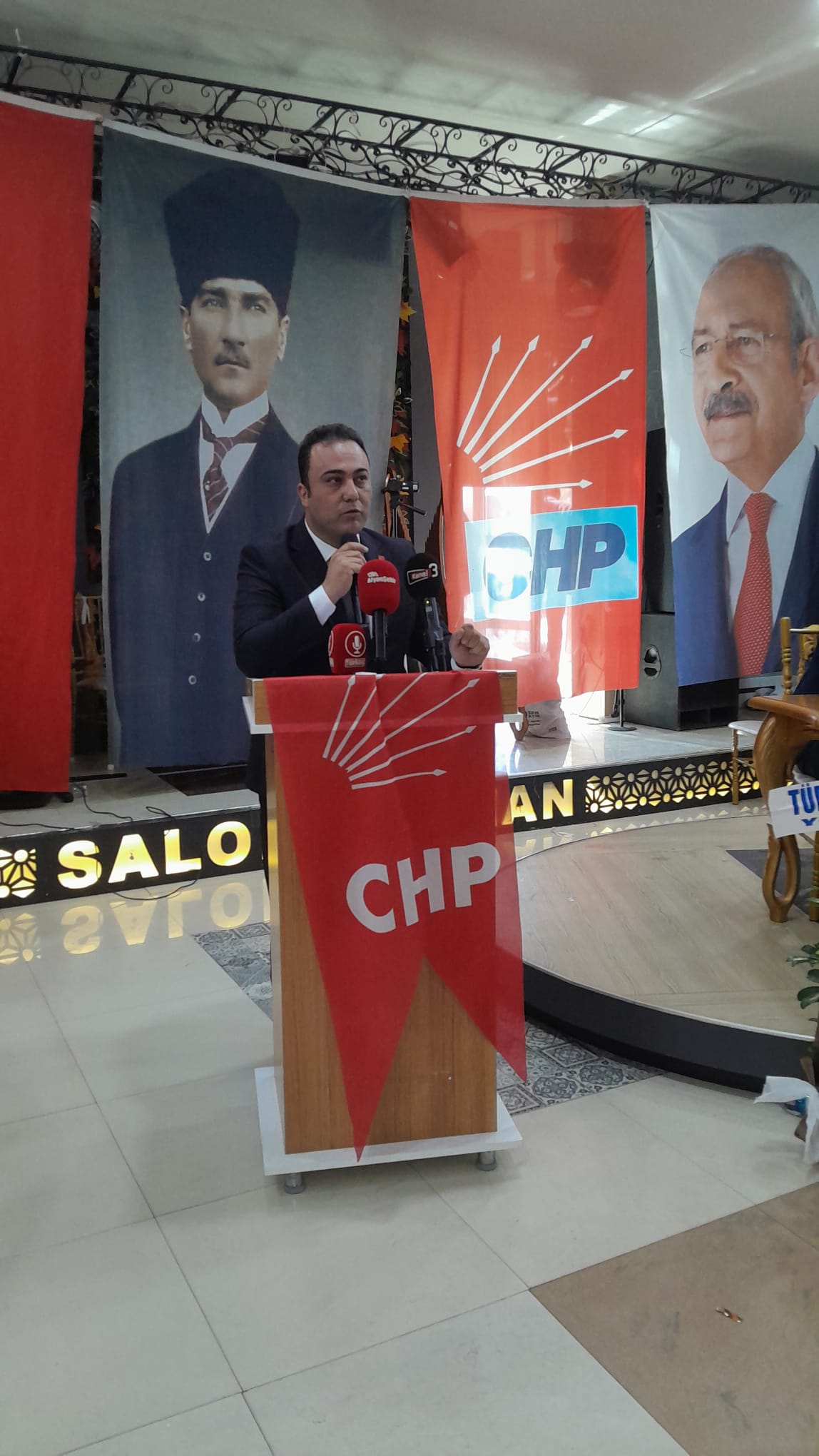 CHP İL BAŞKANI SEÇME'DEN DELEGELERE SİTEM
