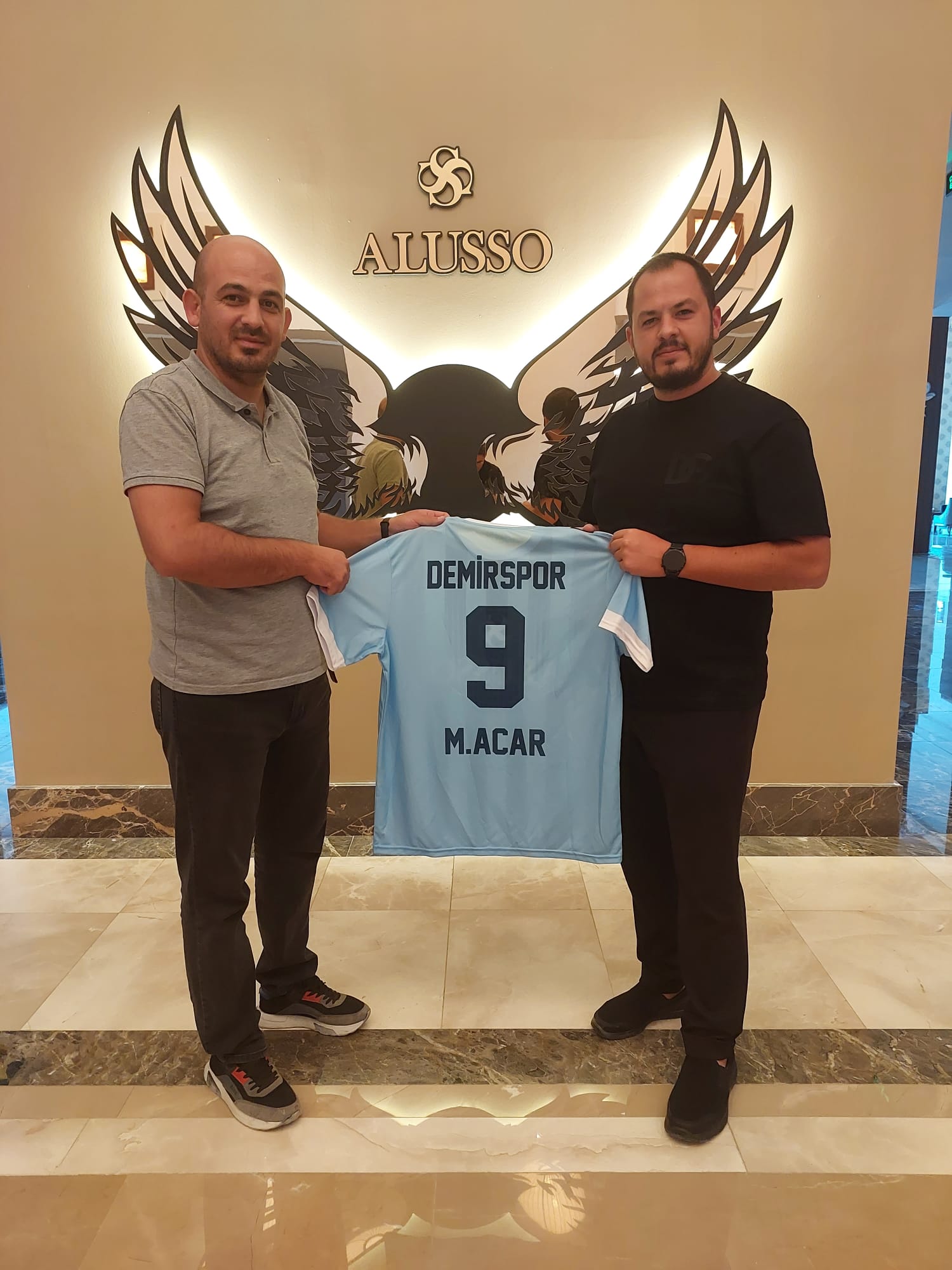 ALUSSO OTEL'DEN SPORA DESTEK