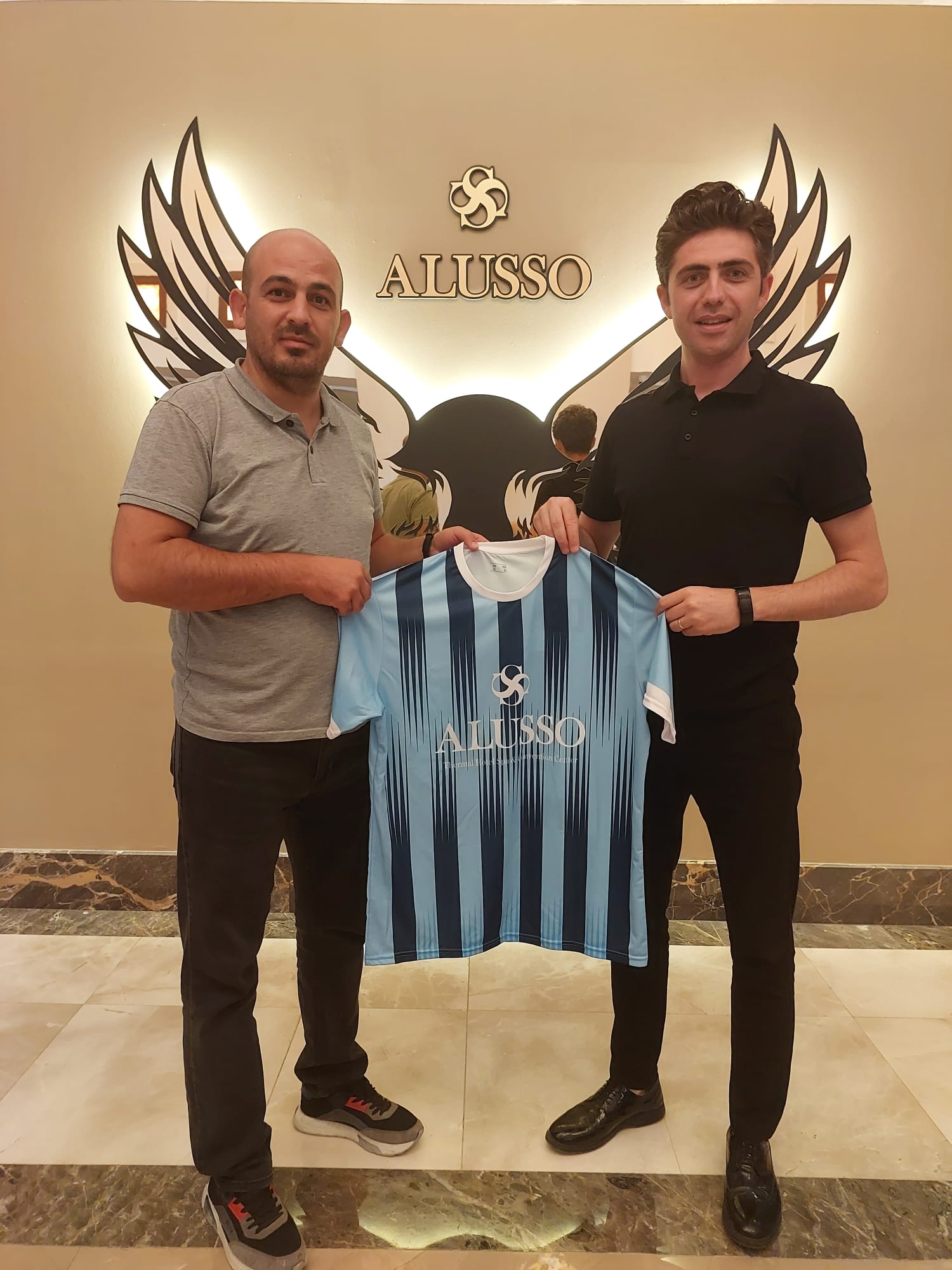 ALUSSO OTEL'DEN SPORA DESTEK