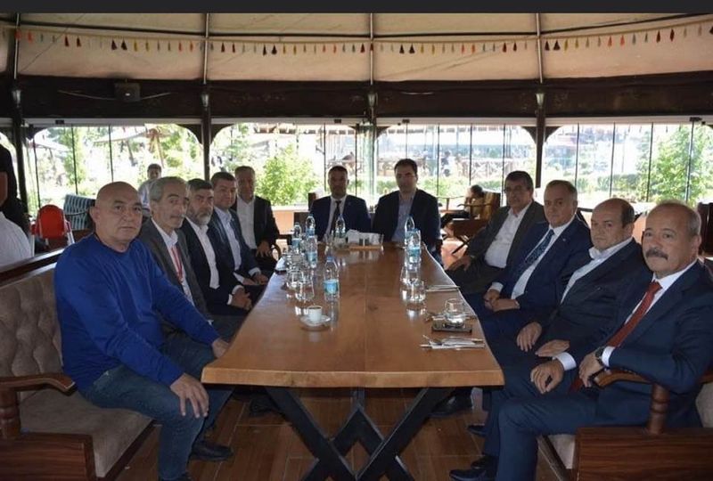 AKÇAY VE TAYTAK KONGRE SONRASI AFYONKARAHİSARLI STKLARLA BİR ARAYA GELDİ