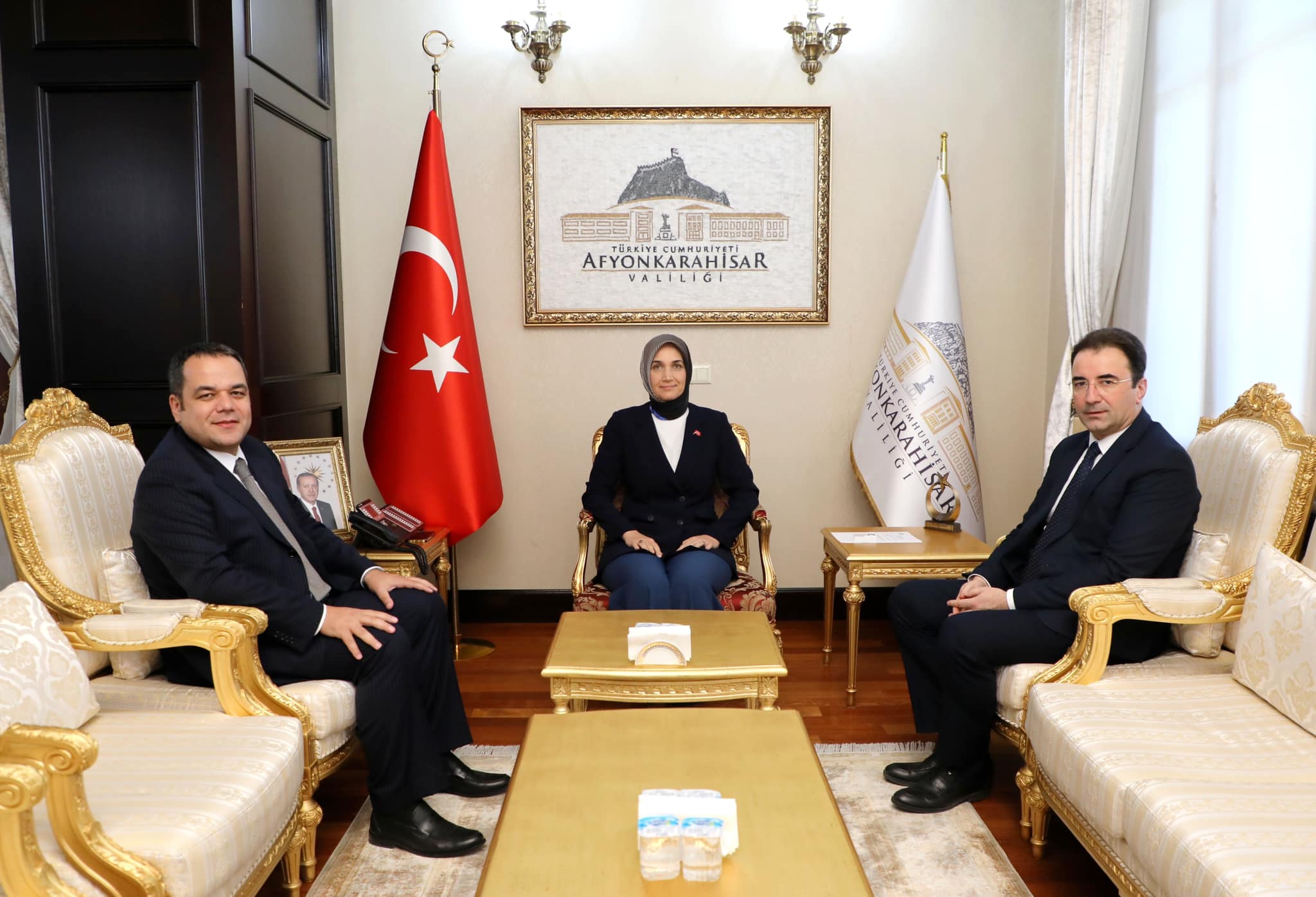 KÜÇÜKKURT VE ARTUK'TAN  VALİ YİĞİTBAŞI'NA ZİYARET