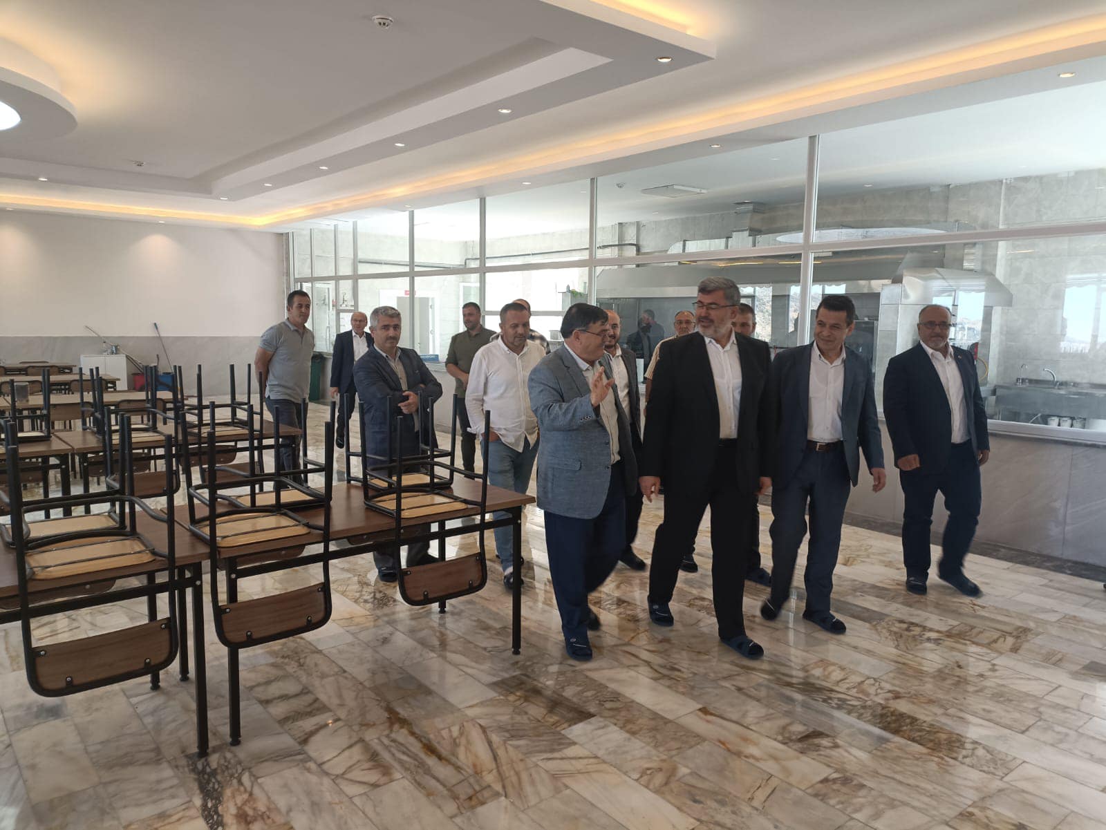 ÖZKAYA AÇILIŞA KATILDI "EMEĞİ GEÇENLERDEN ALLAH RAZI OLSUN"