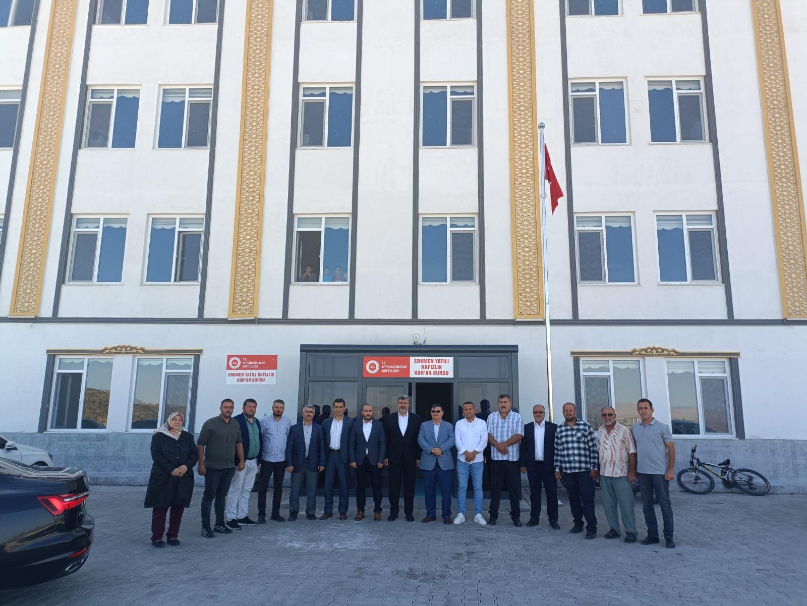 ÖZKAYA AÇILIŞA KATILDI "EMEĞİ GEÇENLERDEN ALLAH RAZI OLSUN"