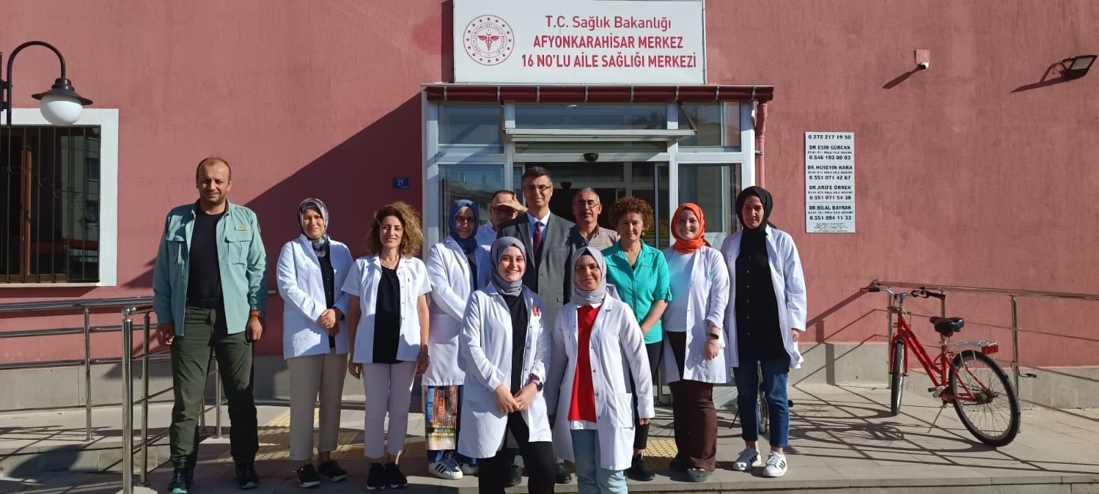 İL SAĞLIK MÜDÜRÜ KORKMAZ'DAN MESLEKTAŞLARINA ZİYARET