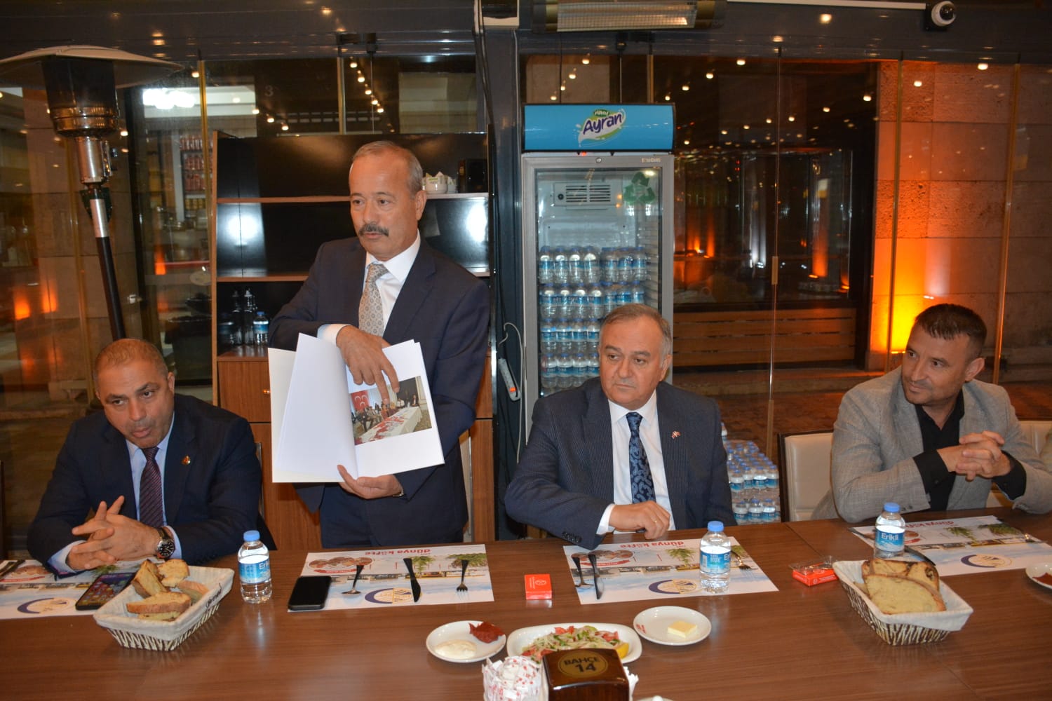 MHP AFYONKARAHİSAR  TANIŞMA YEMEĞİ DÜZENLENDİ