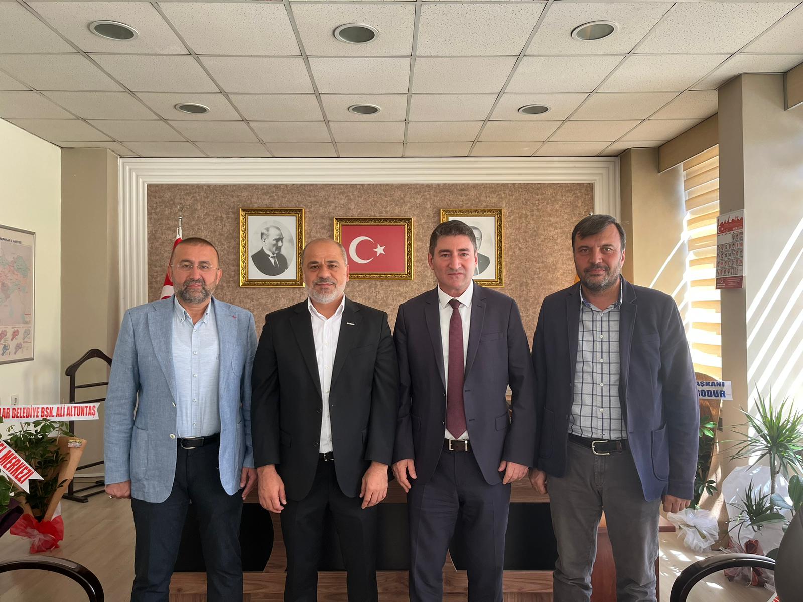 MÜSİAD HEYETİNDEN PTT'YE ZİYARET