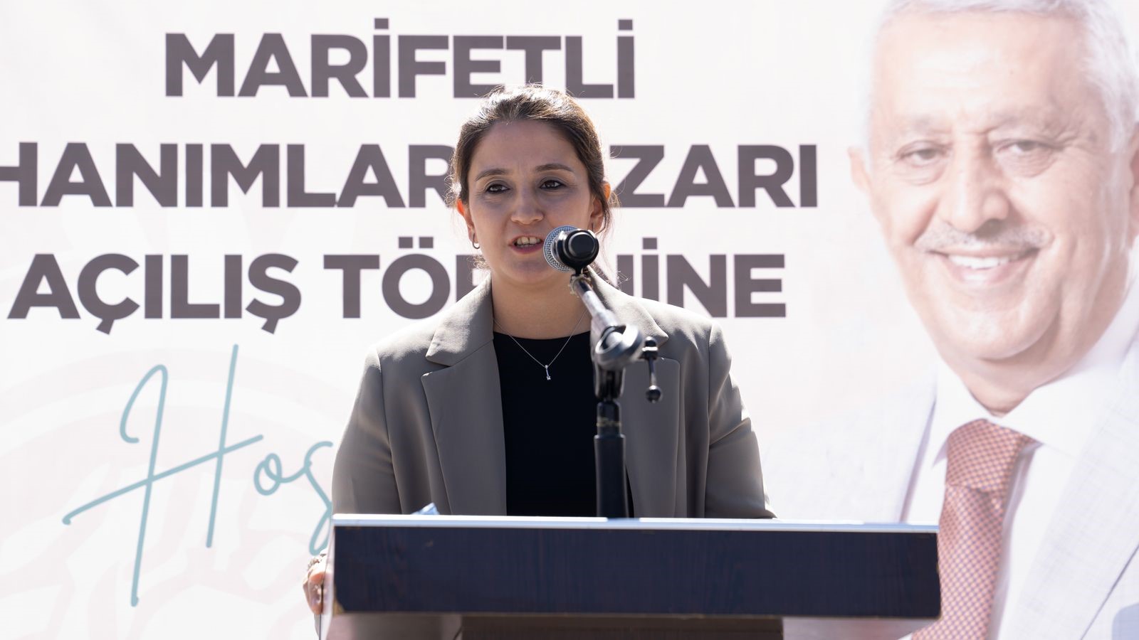KAPLAN: “BELEDİYE OLARAK ÜRETEN KADINLARIN YANINDAYIZ”