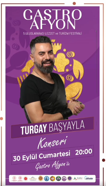 ÜNLÜ SANATÇI VE YEMEK PROGRAMCISI  AFYONKARAHİSAR'DA