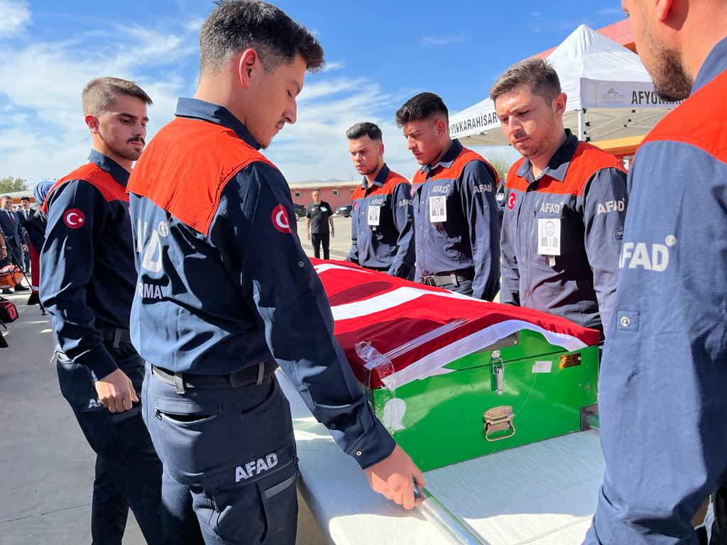AFAD AFYON MÜDÜRÜ ESER'E SON GÖREV