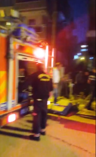 DUMLUPINAR MAHALLESİNDE KORKUTAN YANGIN