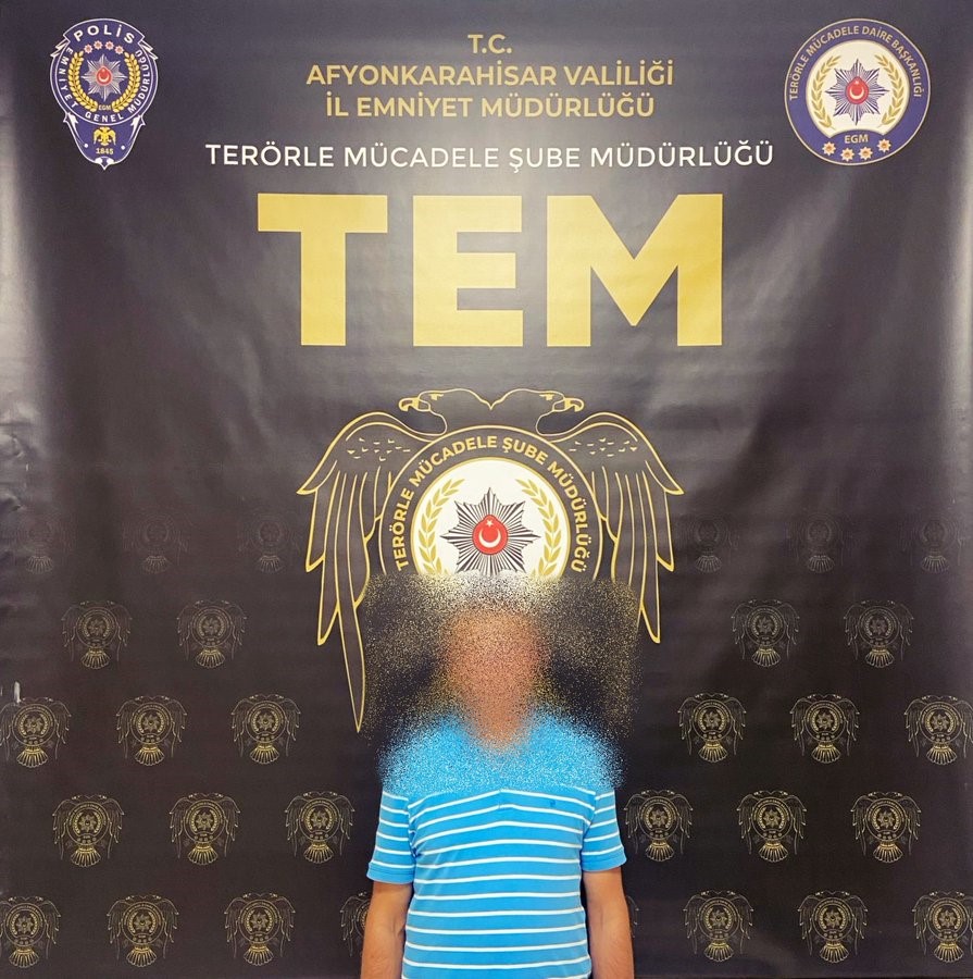 AFYON'DA FETÖ'YE ÜYE OLMAKTAN ARANAN ŞAHIS YAKALANDI