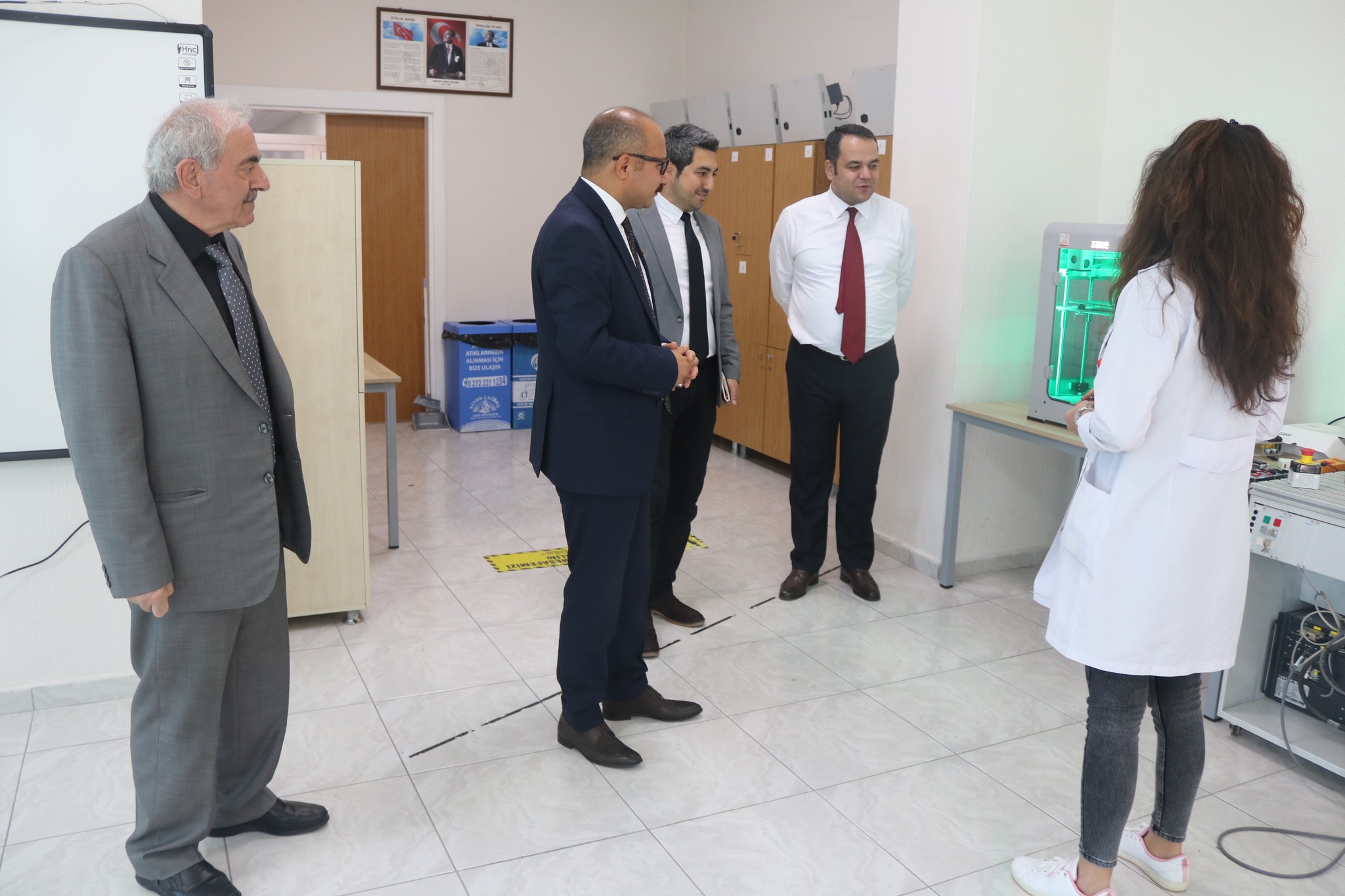 ZAFER KALKINMA AJANSINDAN RSP TEKNİK KOLEJİNE ZİYARET