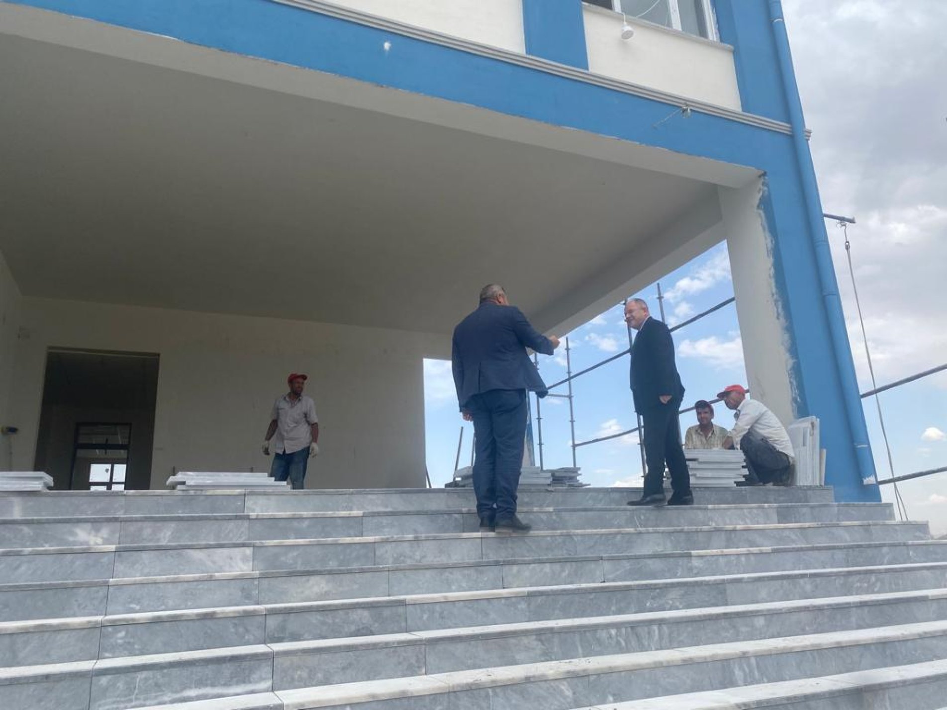 SPOR LİSESİ İNŞAATINDA SONA YAKLAŞILDI