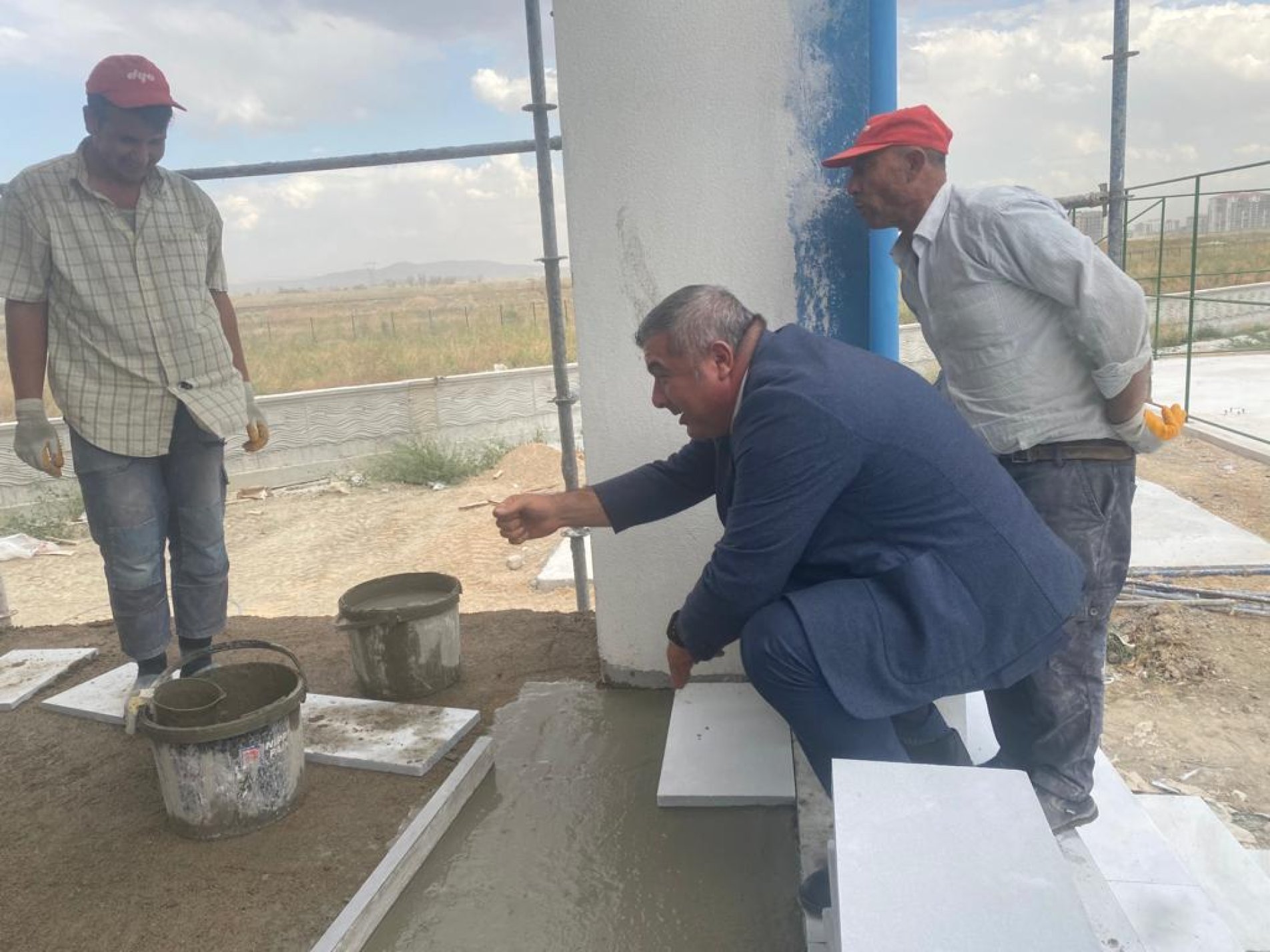 SPOR LİSESİ İNŞAATINDA SONA YAKLAŞILDI