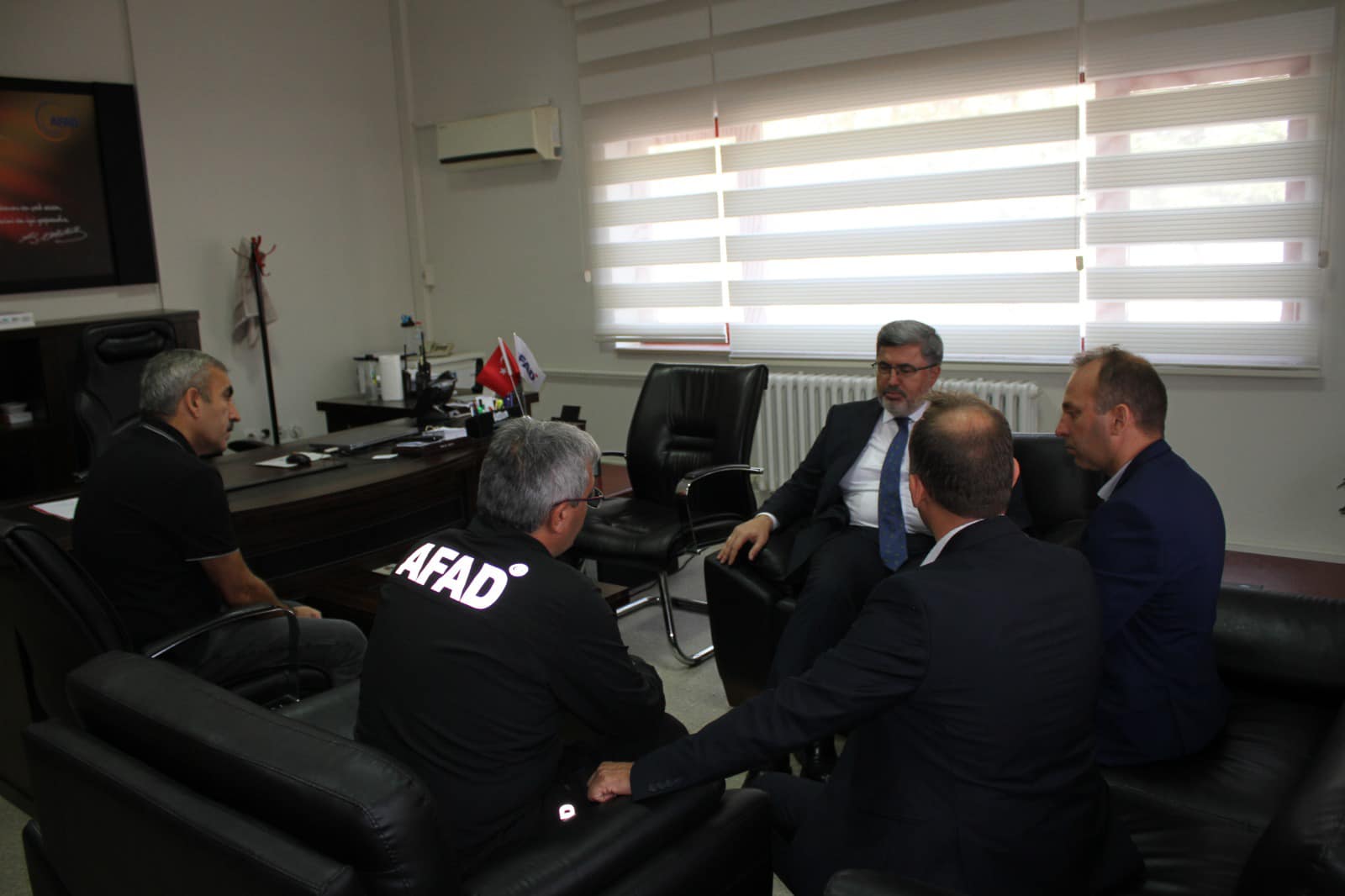 ÖZKAYA’DAN AFAD’A TAZİYE ZİYARETİ