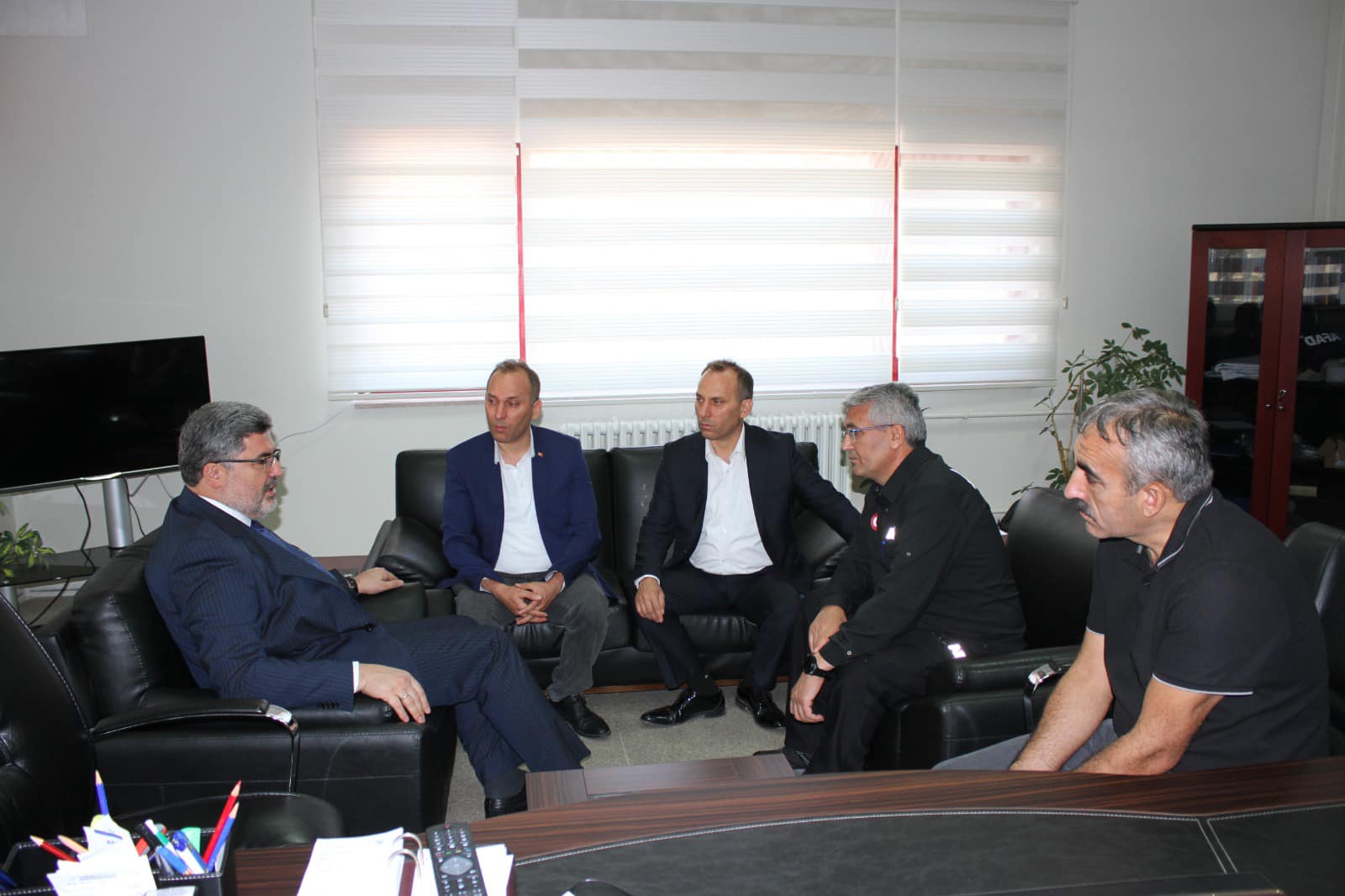 ÖZKAYA’DAN AFAD’A TAZİYE ZİYARETİ