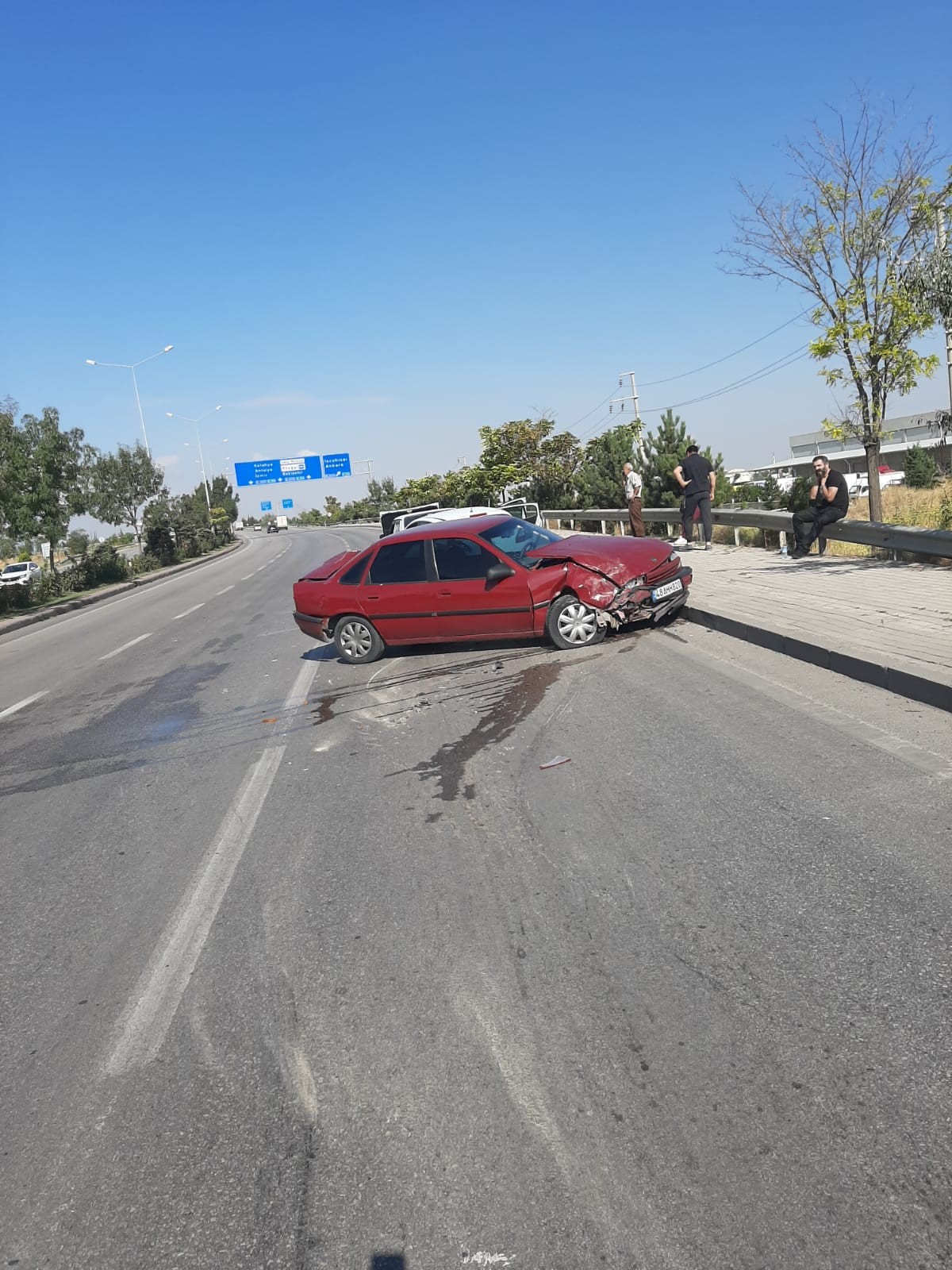 AFYON’DA BİR GARİP TRAFİK KAZASI