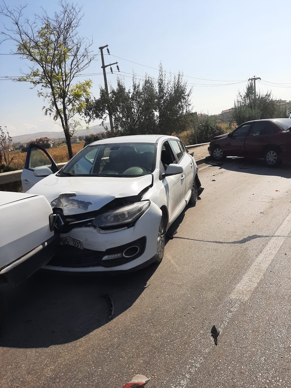 AFYON’DA BİR GARİP TRAFİK KAZASI
