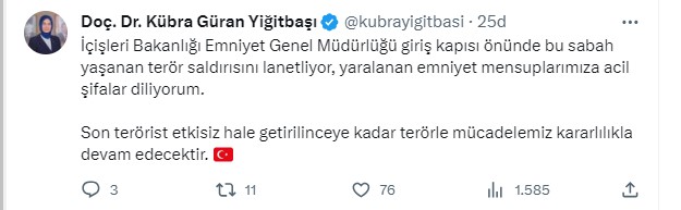 VALİ YİĞİTBAŞINDAN   TERÖR SALDIRISI İLE İLGİLİ İLK AÇIKLAMA GELDİ
