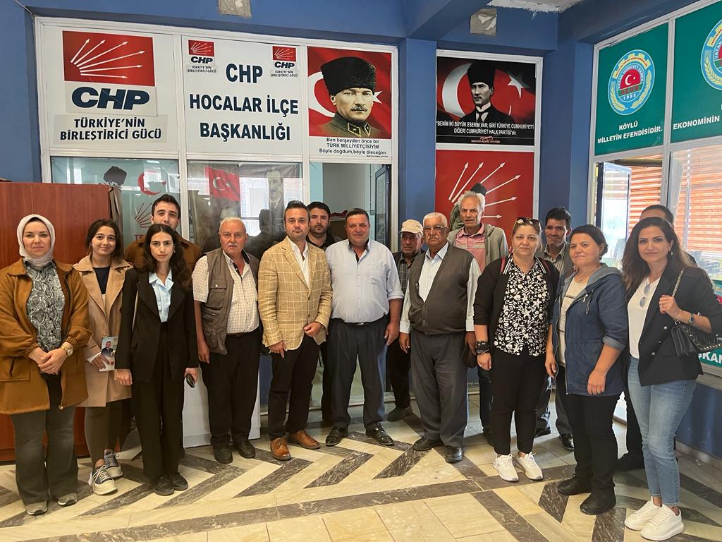 CHP AFYONKARAHİSAR'DA  DEĞİŞİM KIRMIZI RENKLE GELİYOR