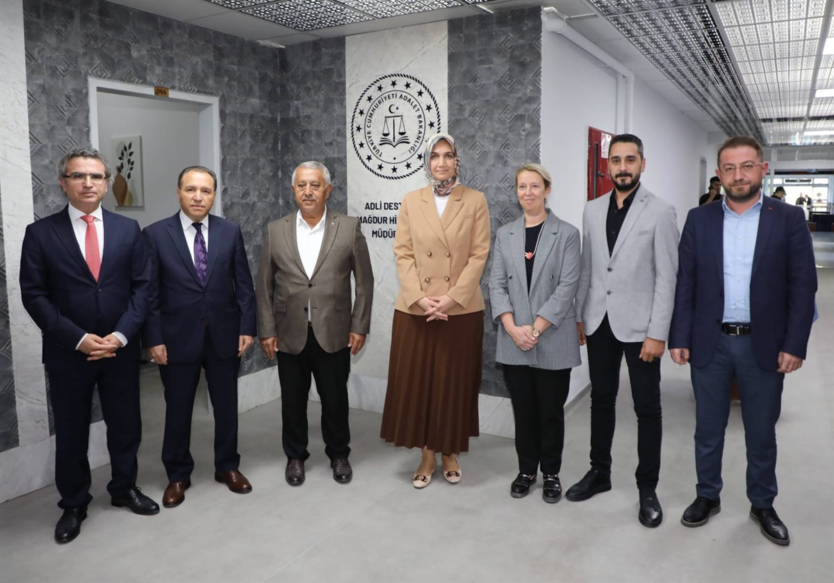 ADLİ DESTEK VE MAĞDUR HİZMETLERİ MÜDÜRLÜĞÜ VALİ YİĞİTBAŞI’NIN KATILIMIYLA AÇILDI