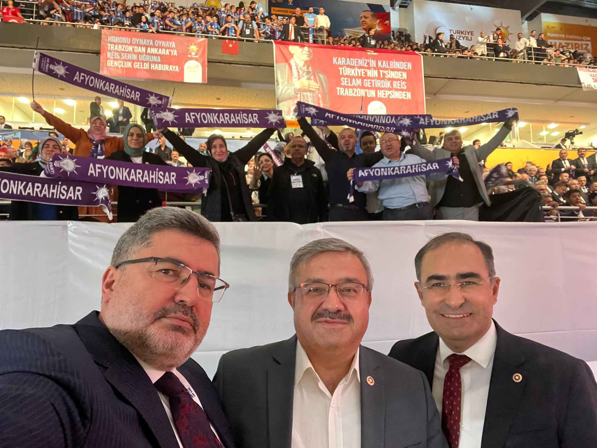 AFYONKARAHİSAR TEŞKİLATINDAN ERDOĞAN'A TEBRİK MESAJLARI