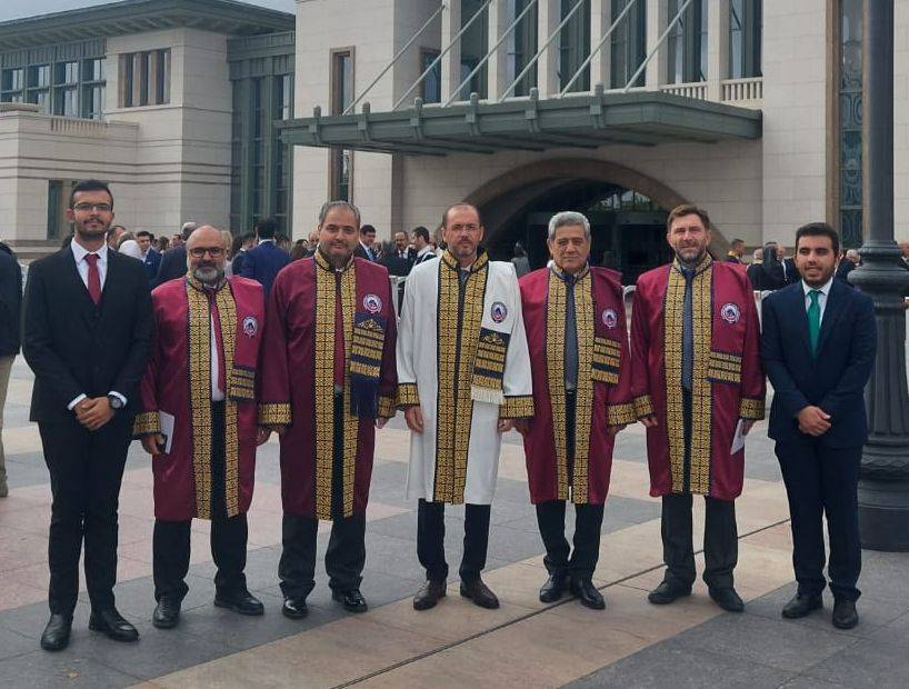 AFSÜ HEYETİ BEŞTEPE’DE TÖRENE KATILDI