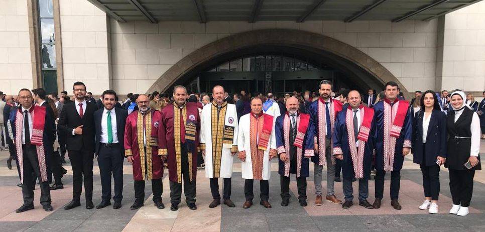 AFSÜ HEYETİ BEŞTEPE’DE TÖRENE KATILDI