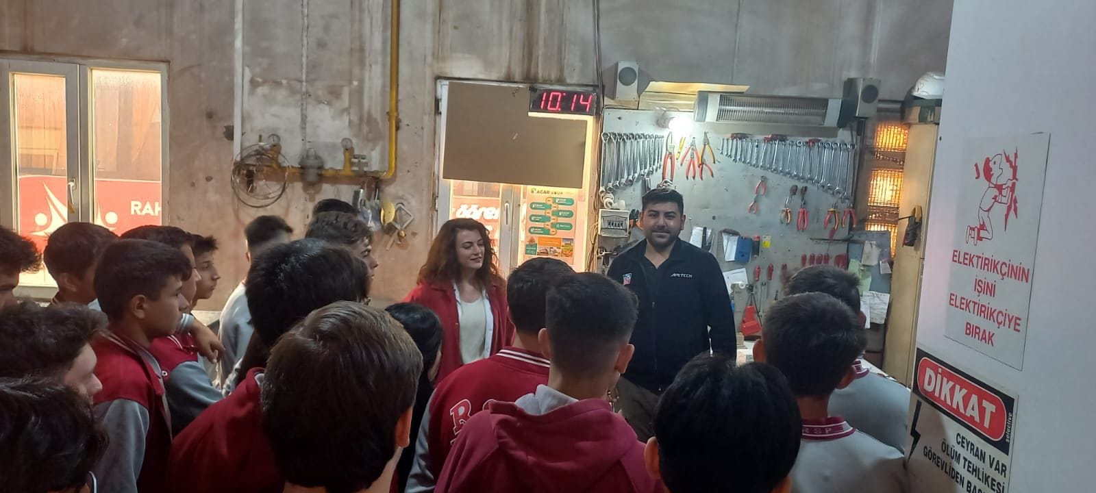 RSP TEKNİK KOLEJİ’NDEN KAPTANLAR MAKİNAYA TEKNİK GEZİ