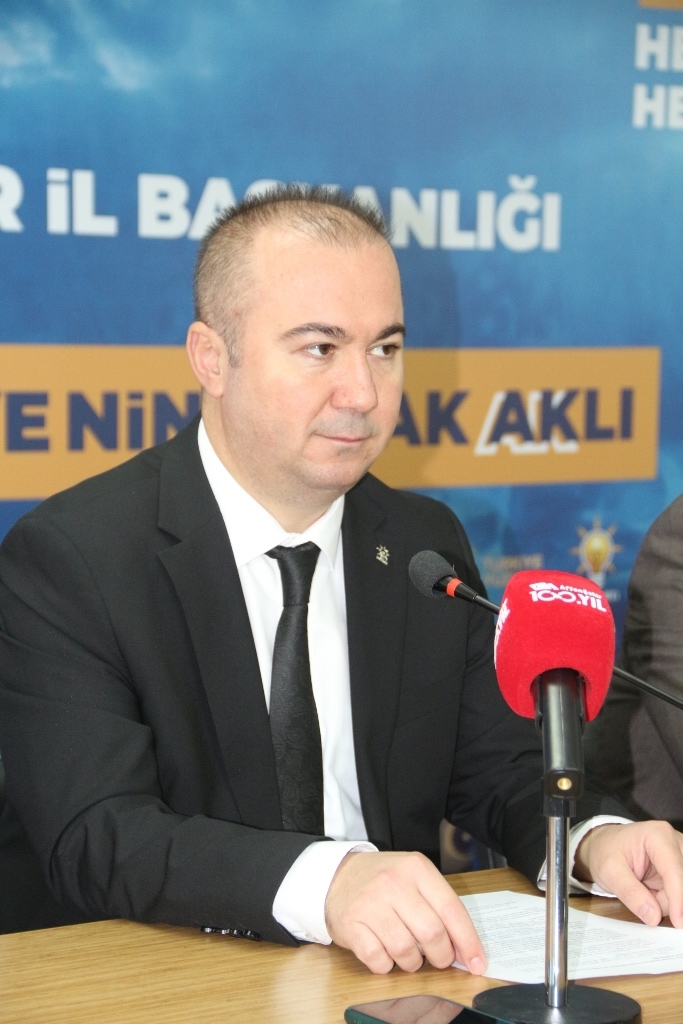 AK PARTİ AFYONKARAHİSAR FİLİSTİN’İN YANINDA