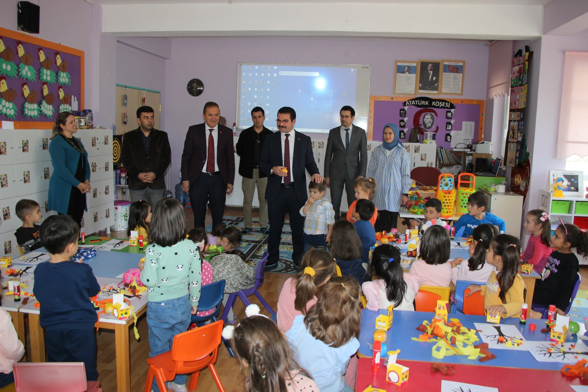 KAYMAKAM HAN OKUL ÖNCESİ EĞİTİMİN ÖNEMİNE DİKKAT ÇEKTİ