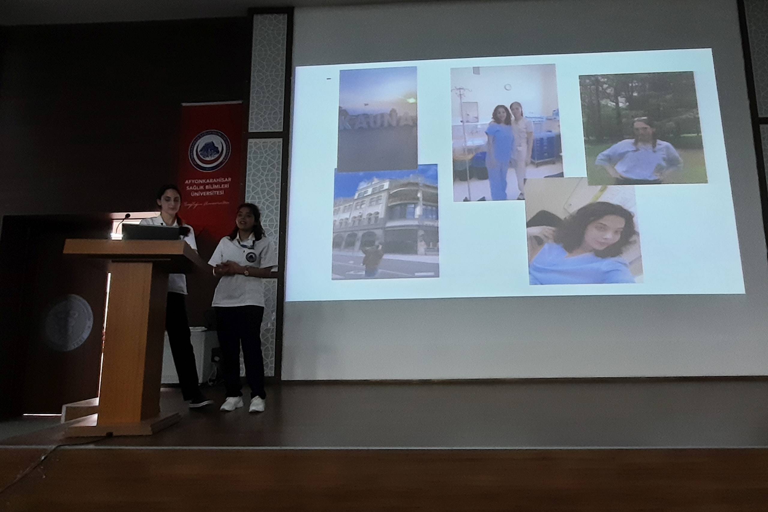 AFSÜ ÖĞRENCİLERİ YURTDIŞI TECRÜBELERİNİ PAYLAŞTI