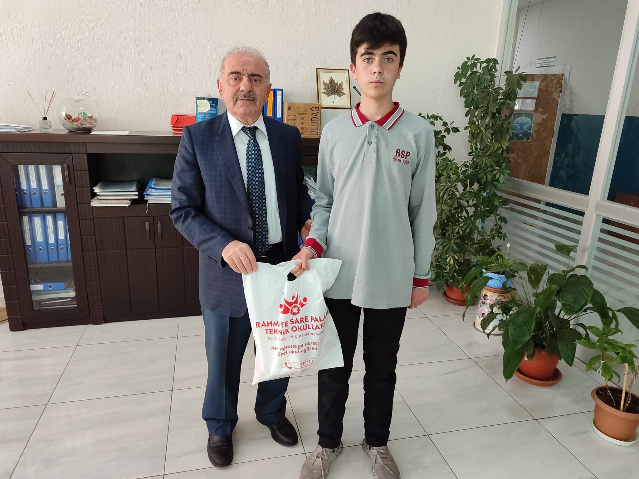 RSP ÖĞRENCİSİ KİTAP OKUMA YARIŞMASINI KAZANDI