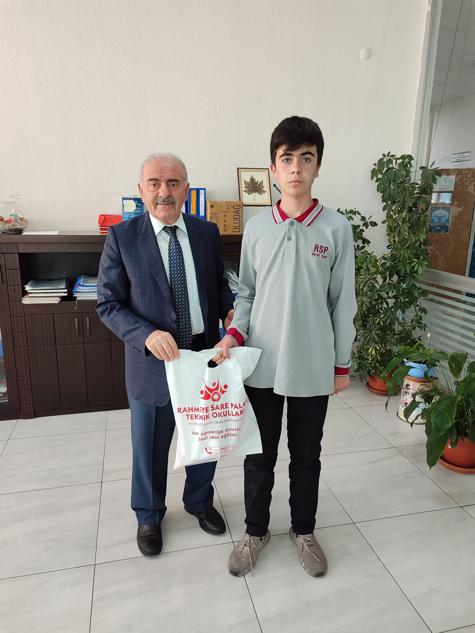 RSP ÖĞRENCİSİ KİTAP OKUMA YARIŞMASINI KAZANDI