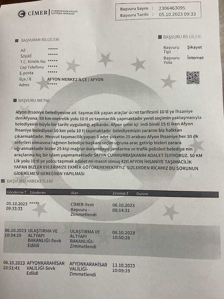 BELEDİYENİN ZARARI HALKTAN MI ÇIKIYOR ?