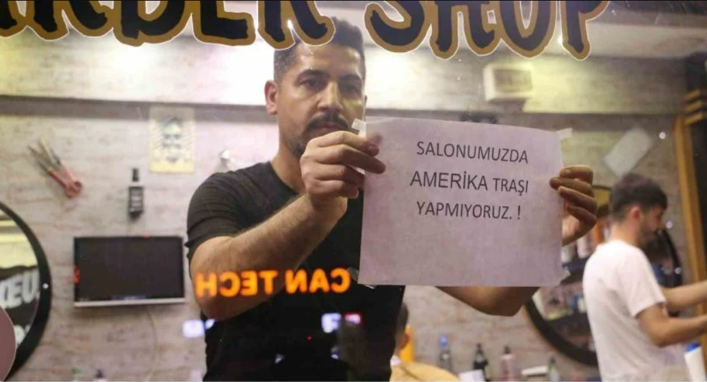 BERBERDEN ABD'YE BOYKOT