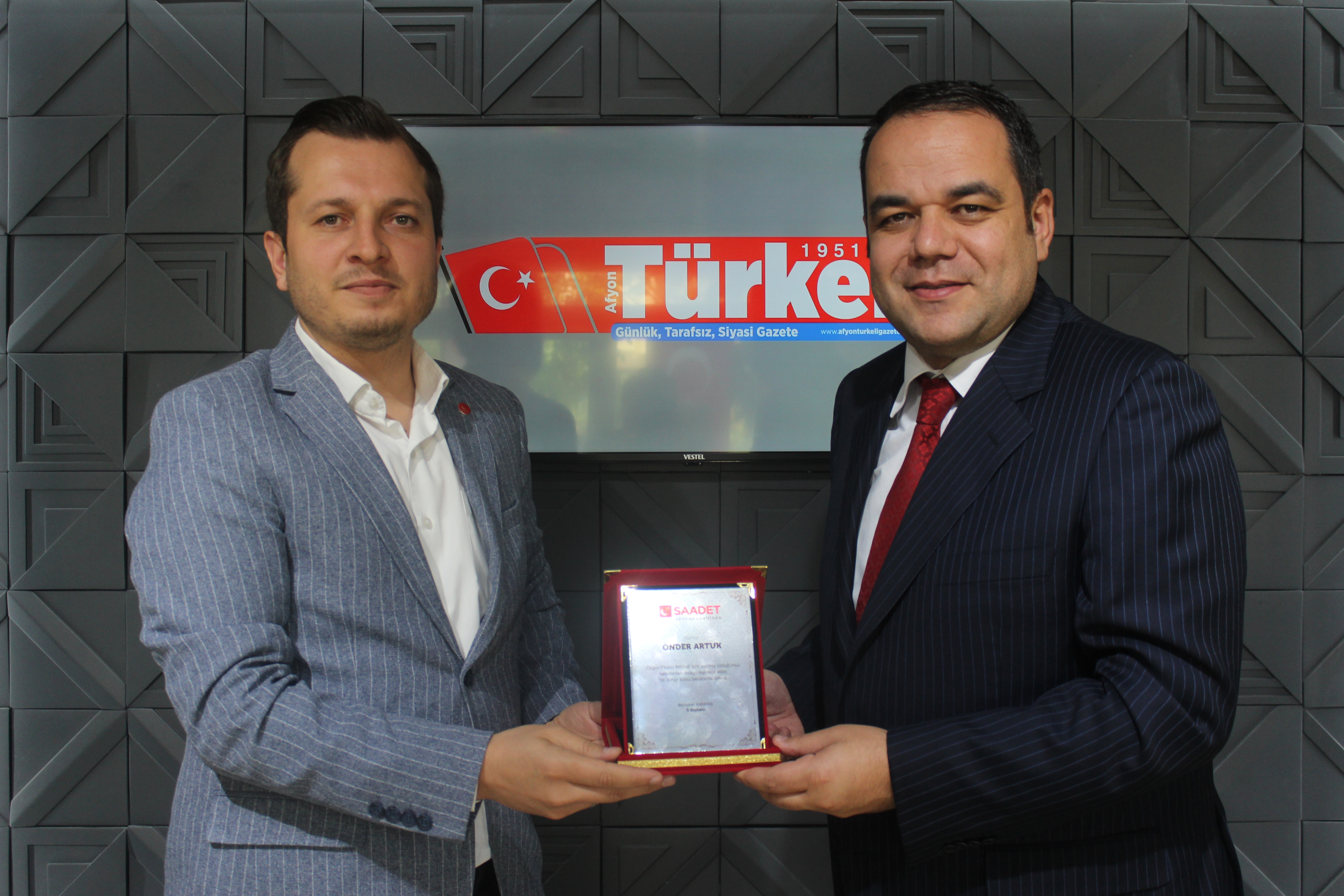 İL BAŞKANI KARATAŞ, ARTUK’U ZİYARET ETTİ