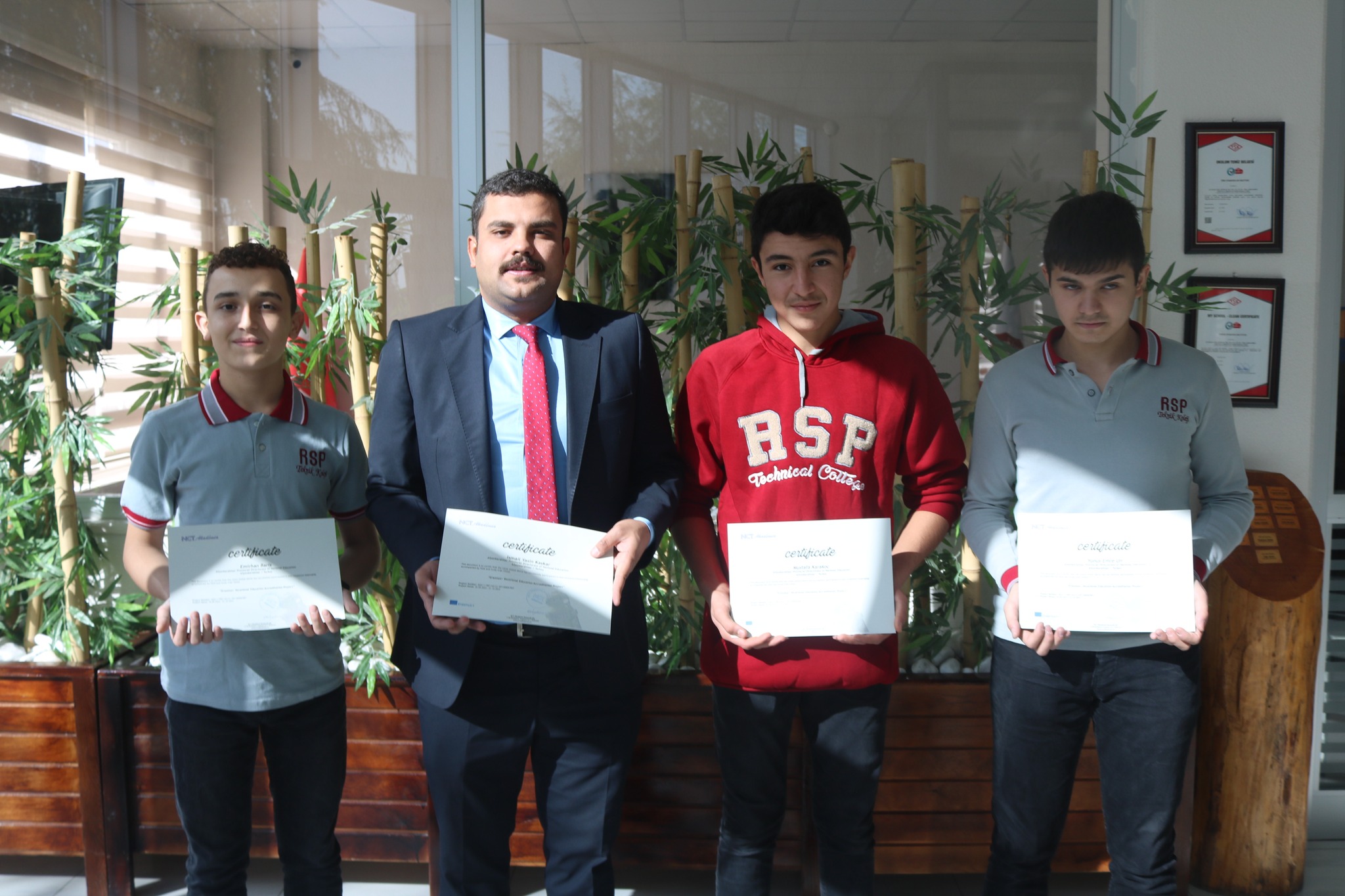 RSP ÖĞRENCİLERİ AVRUPA EĞİTİMİNİ TAMAMLADI