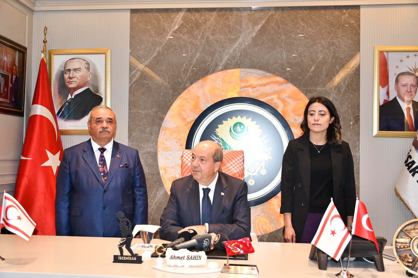 KKTC CUMHURBAŞKANI ERSİN TATAR İSCEHİSAR’DA