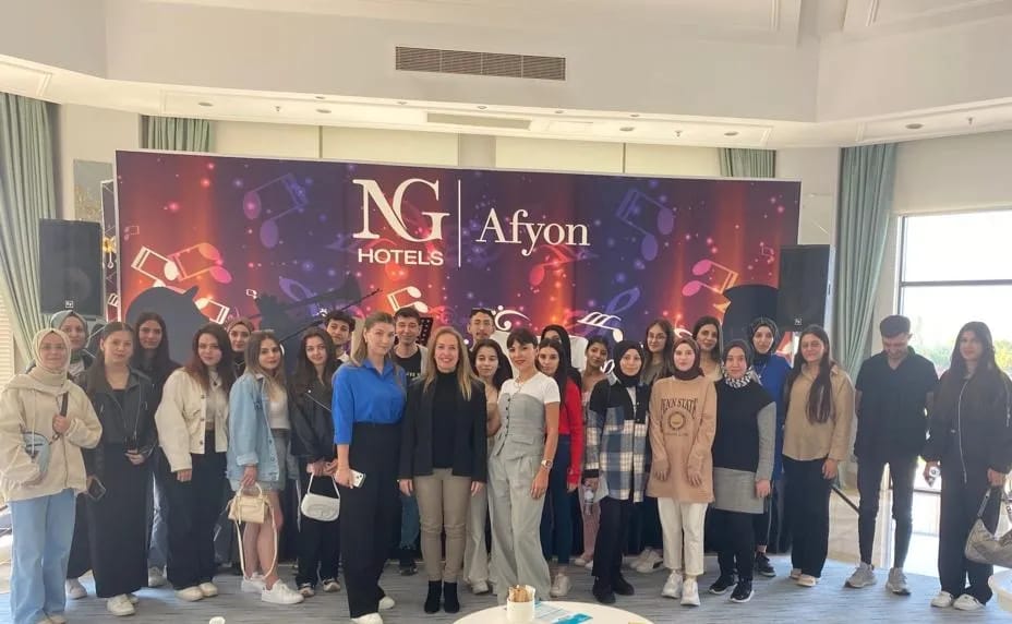 SANDIKLI MYO ÖĞRENCİLERDEN NG AFYON OTEL'E TEKNİK GEZİ