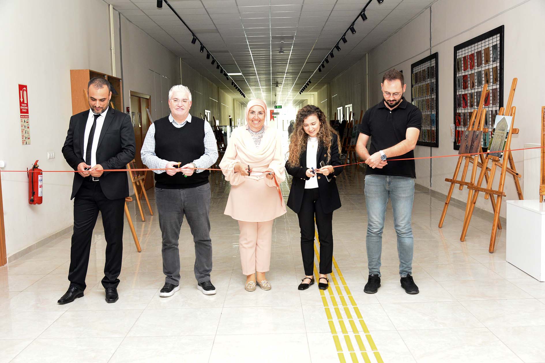 AFYON MYO’DA KAPI TOKMAKLARI SERGİSİ AÇILDI