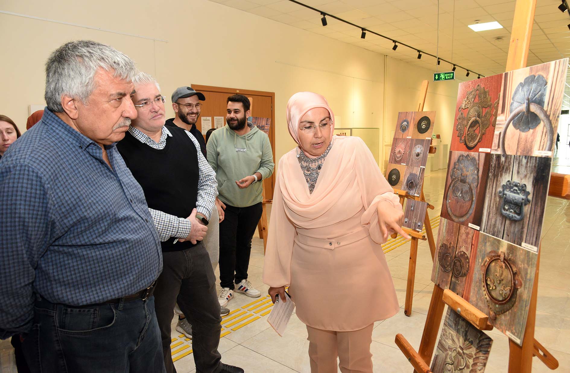 AFYON MYO’DA KAPI TOKMAKLARI SERGİSİ AÇILDI
