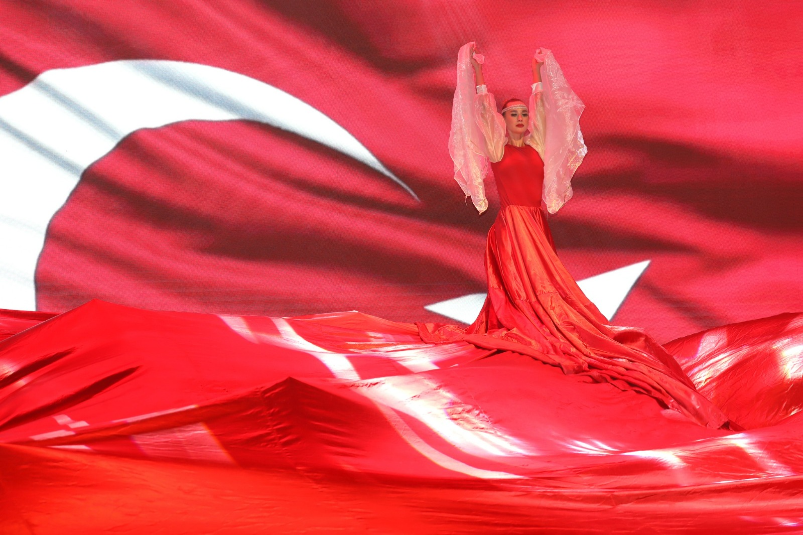 BÜYÜK ZAFER CANLANDIRILDI İZLEYENLERİ AĞLATTI