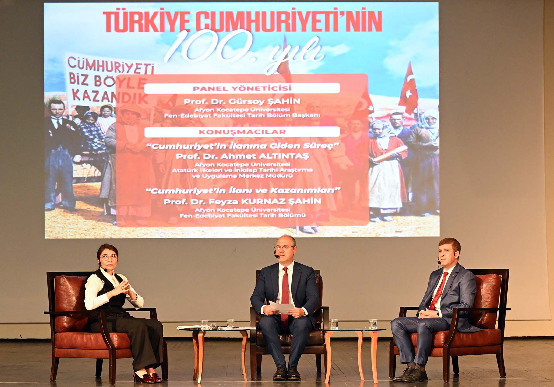 “TÜRKİYE CUMHURİYETİ’NİN 100. YILI” PANELİ
