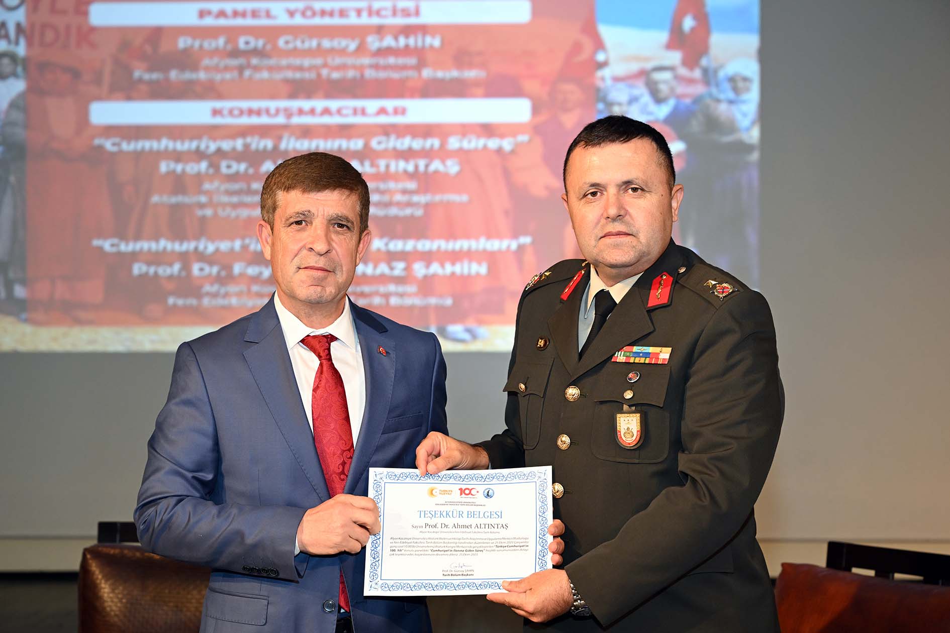 “TÜRKİYE CUMHURİYETİ’NİN 100. YILI” PANELİ