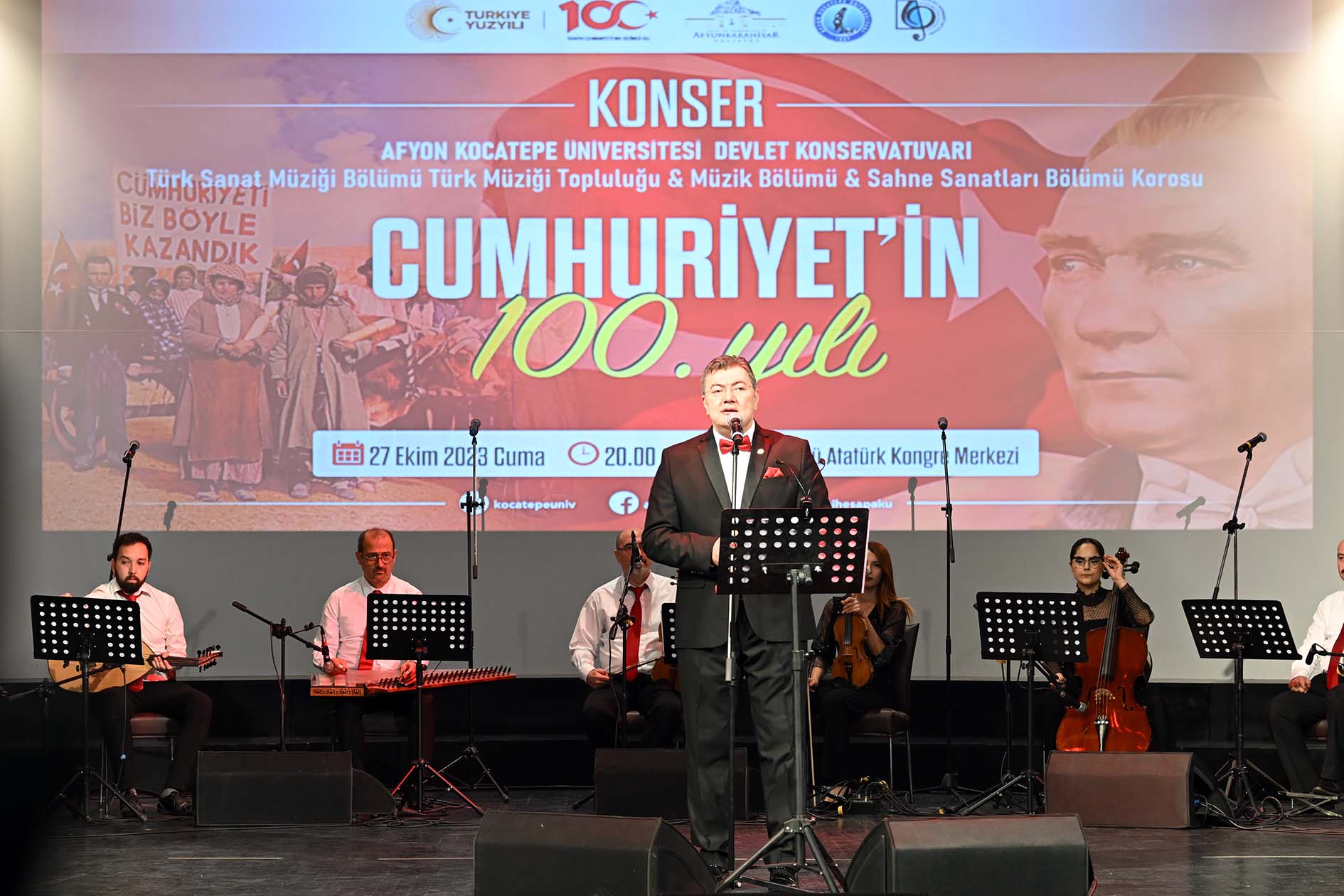 AKÜ’den “Cumhuriyetin 100. Yılı” Konseri