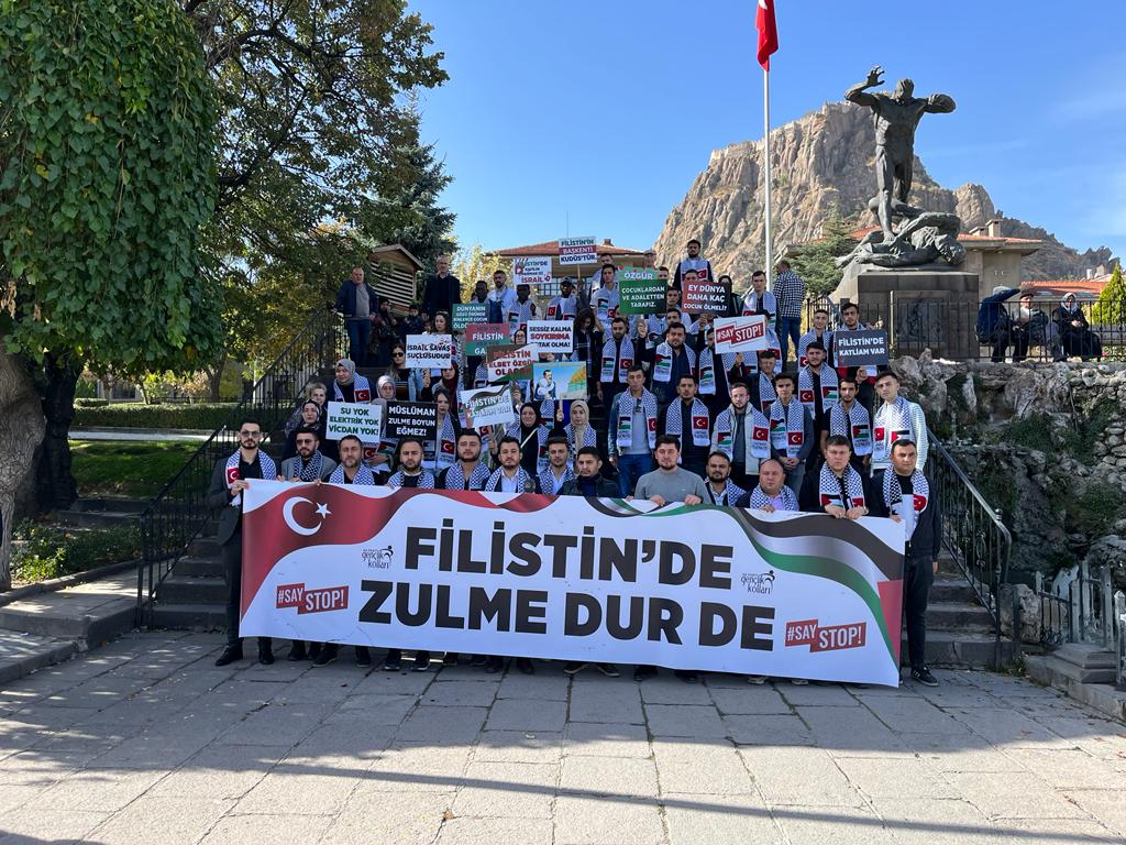 AK PARTİLİ GENÇLERDEN SAY STOP YÜRÜYÜŞÜ
