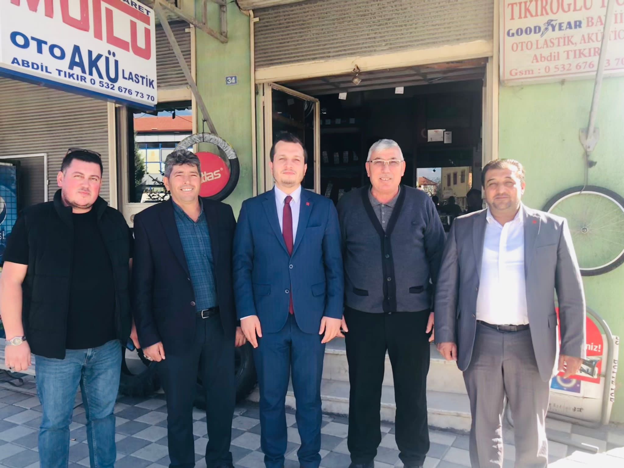 TEŞKİLAT ZİYARETLERİ SÜRÜYOR