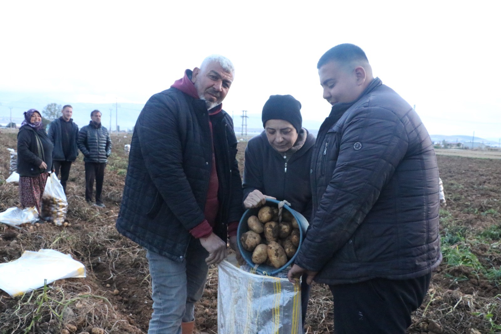 PATATES BU YIL FİYATIYLA ÜRETİCİSİNİN YÜZÜNÜ GÜLDÜRDÜ